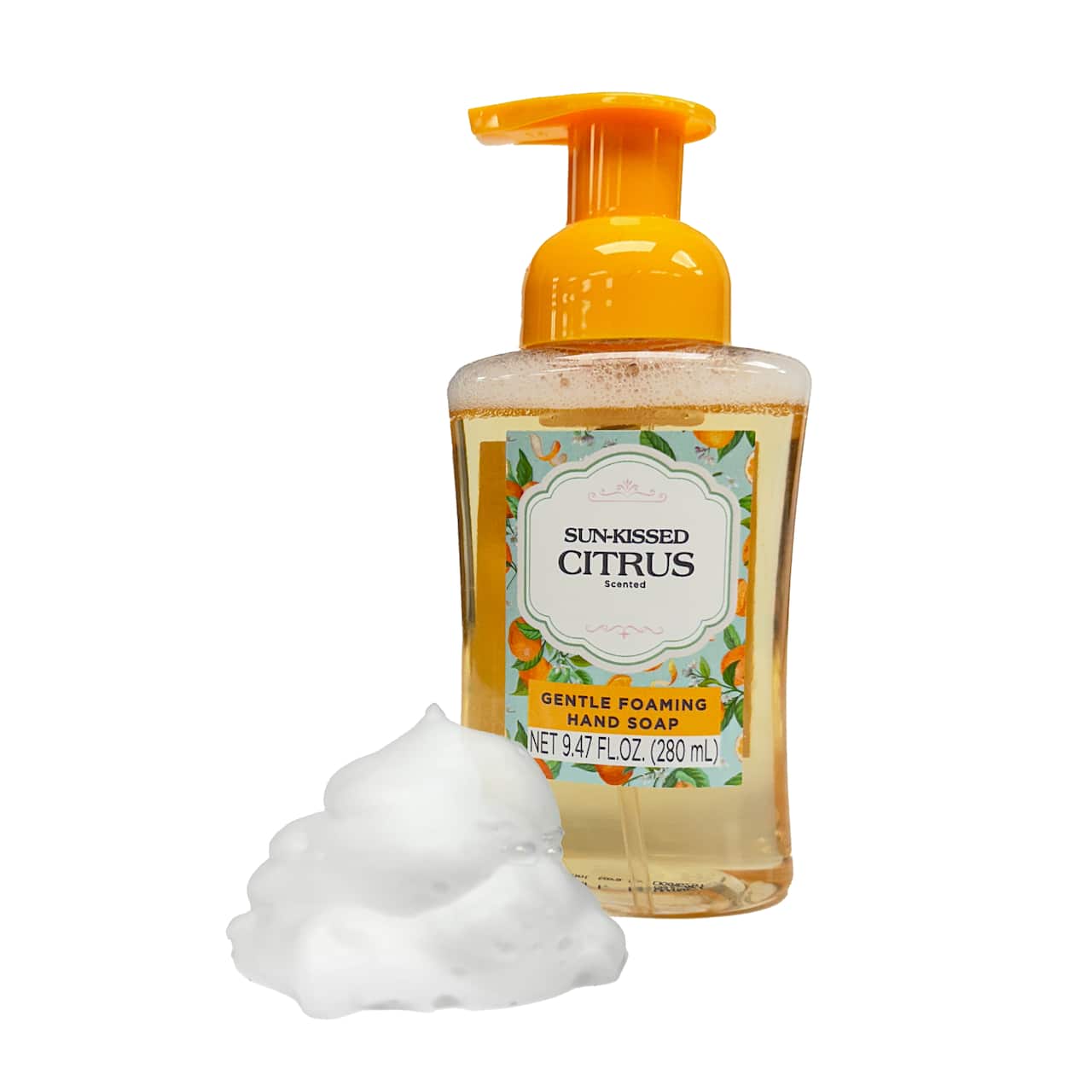 Sun-Kissed Citrus Scented Gentle Foaming Hand Soap